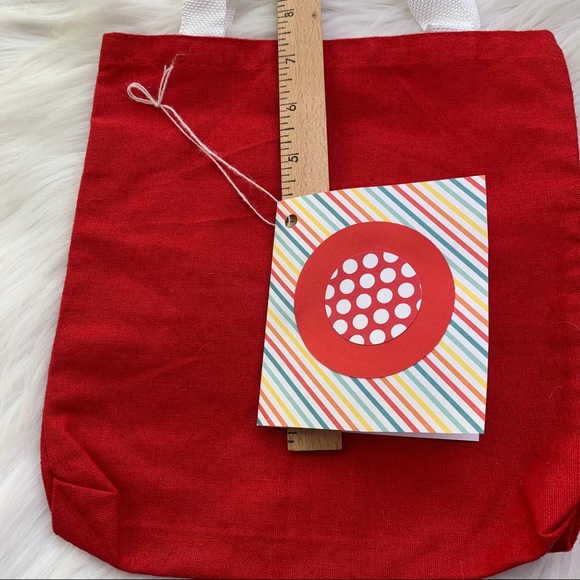 Minnie Mouse NEW oven mitts & red tote bag gift - Picture 12 of 13